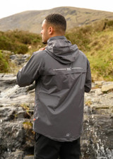 Mac in a Sac Origin 2 Unisex Packable Waterproof Jacket in Grey