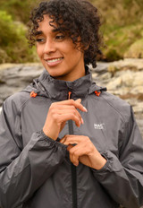Mac in a Sac Origin 2 Unisex Packable Waterproof Jacket in Grey