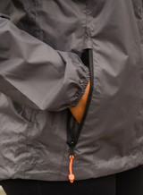 Mac in a Sac Origin 2 Unisex Packable Waterproof Jacket in Grey