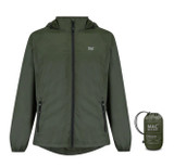 Mac in a Sac Origin 2 Unisex Packable Waterproof Jacket in Green