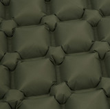 Highlander Nap-Pak Inflatable Sleeping Mat in green