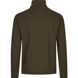Seeland men's Tidal fleece jacket in Pine Green, features the Seeland logo on the chest and center back.