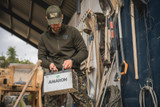 Seeland men's Tidal fleece jacket in Pine Green, features the Seeland logo on the chest and center back.