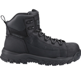 Caterpillar Threshold Rebound Safety Work Boots, men's composite toe cap work boots in black