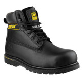 Caterpillar Holton Safety Boots, men's safety toe cap lace up work boots