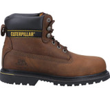 Caterpillar Holton Safety Boots, men's safety toe cap lace up work boots
