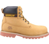 Caterpillar Holton Safety Boots, men's safety toe cap lace up work boots