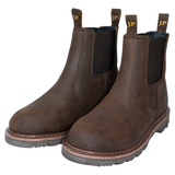 Jack Pyke Shires Dealer Boots, unisex brown leather dealer boots