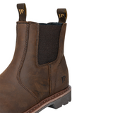Jack Pyke Shires Dealer Boots, unisex brown leather dealer boots