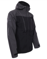 Tuffstuff Proshell Jacket in black and grey, men's waterproof jacket
