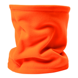 Deerhunter Fleece Neck Tube in reversible green and orange for shooting