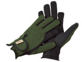 Verney Carron Glovert Neoprene Gloves in green with trigger finger