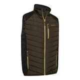 Deerhunter men's Moor padded waistcoat in Fallen Leaf 381, lightweight gilet with insulated padding.