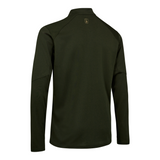 Deerhunter men's Climate 1/2  zip long sleeve t-shirt 8806 in Forest Ember 367.