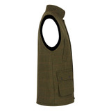 Walker & Hawkes Derby Tweed Barrington Shooting Gilet, men's tweed shooting waistcoat