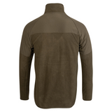 Jack Pyke men's Bleasdale half zip fleece top in Dark Olive.