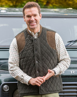 hoggs of fife banchory gilet waistcoat, heavy weight  fleece waistcoat