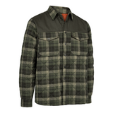 Deerhunter Elbert Padded Shirt Jacket in green check