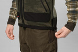 Harkila Kamko Pro Edition Reversible Waistcoat, men's dark camouflage shooting waistcoat