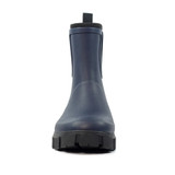 Lazy Dogz Ladies Lake Ankle Wellies in navy, women's ankle wellington boots