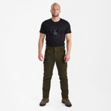 Deerhunter Eagle Trousers in green, men's waterproof shooting trousers