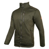 Jack Pyke Scandinavian Fleece Jacket in green with Sherpa fleece lining