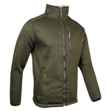 Jack Pyke Scandinavian Fleece Jacket in green with Sherpa fleece lining