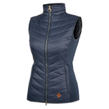 Jack Pyke Ladies Shires Gilet in navy, women's lightweight, quilted country waistcoat