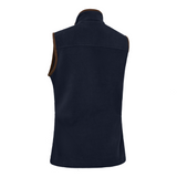 Deerhunter Lady Cumbria Fleece waistcoat in Dark Blue.