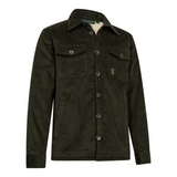 Deerhunter Sherpa lined corduroy jacket in Timber.