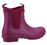 Cotswold Grosvenor Ankle Wellington Boots in Berry