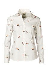 Rydale Ladies Wistow II Pheasant Printed Shirt, women's country style shirt with pheasants