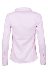 Rydale Ladies Matila Shirt in Pink, women's country style stripe pattern shirt in brushed cotton