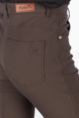 Rydale Ladies Kilnwick II Walking Trousers, women's quick drying and stretchy softshell trousers in dark brown