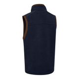Deerhunter Youth Cumbria Fleece Waistcoat, children's country style fleece gilet in dark blue