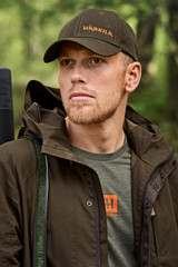Harkila Fjell Cap, men's baseball style cap in willow green