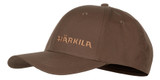 Harkila Fjell Cap, men's baseball style cap in Dark Earth Brown