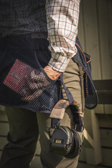 Seeland Skeet Waistcoat Limited Edition Dark Sapphire, men's shooting skeet vest