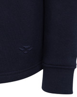 Hoggs of Fife Children's Dumfries 1888 Sweatshirt, kids colour block country jumper with a quarter zip