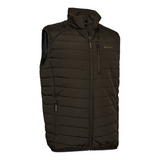 Deerhunter Moor Fully Padded Waistcoat in brown, men's country padded gilet