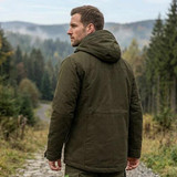 Game Kendal Jacket in green, men's waterproof country jacket