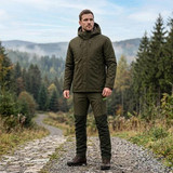 Game Kendal Jacket in green, men's waterproof country jacket