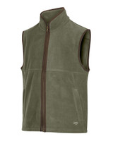 Hoggs of Fife Stenton Technical Fleece Gilet, men's country fleece waistcoat