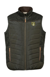 Percussion men's Alaska Padded jacket 12106 in Khaki.