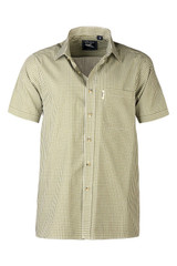 Rydale Millington Short Sleeve check Shirt in Olive