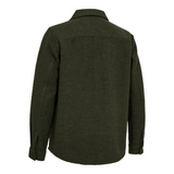 Deerhunter Wilder Overshirt in green, men's wool blend shacket