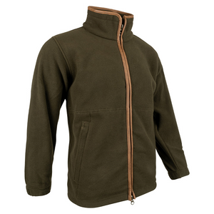 Jack Pyke Countryman Fleece jacket in dark olive, men's country fleece for shooting Jack Pyke Countryman Fleece jacket in dark olive, men's country fleece for shooting
