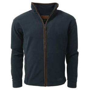 Game Stanton jacket in gunmetal grey, men's lightweight fleece jacket