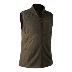 Deerhunter Wingshooter fleece gilet in green