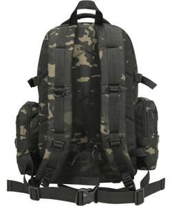 Kombat UK Expedition pack in black camouflage, 50 litre capacity